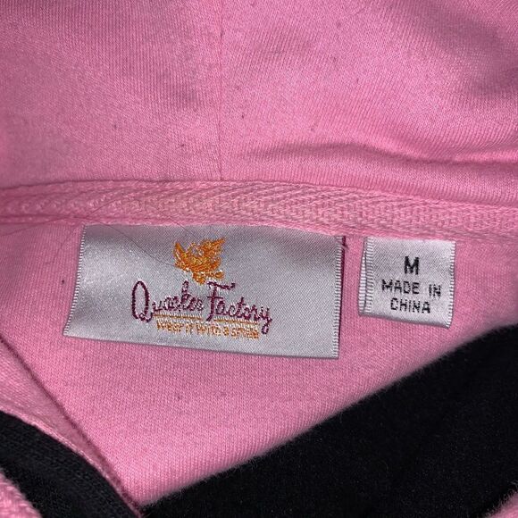 Black Quacker Factory hoodie size m - Picture 5 of 5
